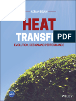 Heat Transfer Evolution, Design and Performance (Adrian Bejan)