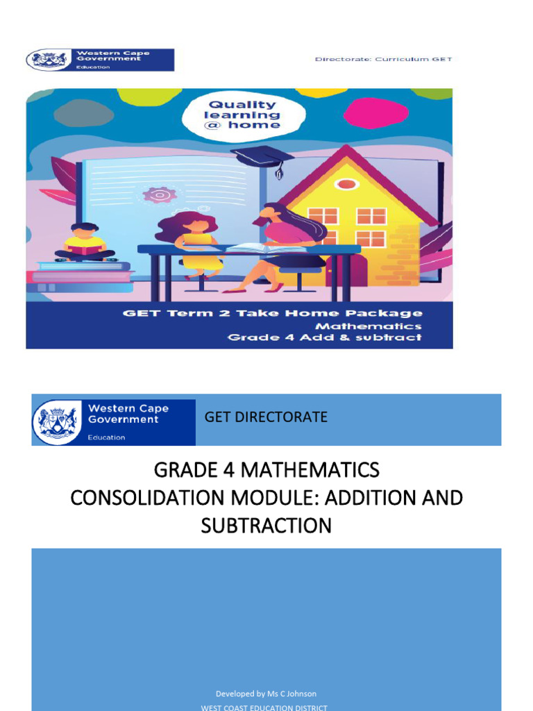 Grade 4 Addition and Subtraction Module | PDF | Honey Bee | Beehive