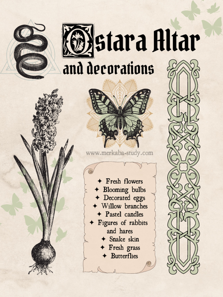 FREE Ostara Printable 1 | PDF