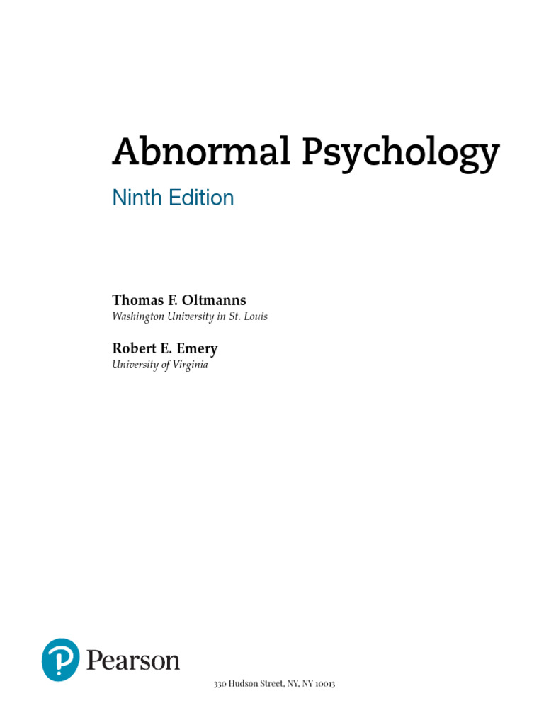 Schizophrenia Spectrum and Other Psychotic Disorders PDF