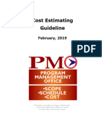 Cost Estimating Guideline