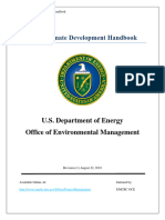 EM Cost Estimate Development Handbook