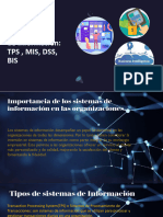 Tipos de Sistemas de Información TPS MIS DSS BIS