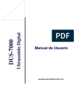 DUS-7000 Manual de Usuario