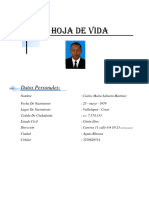 Hoja de Vida