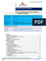 Chest Drain Insertion and Management UHL Childrens Hospital Guideline