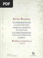 Poesías Completas - Tomo II - Elvio Romero - Paraguay - PortalGuarani