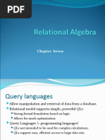 Chapter7-Relational Algebra