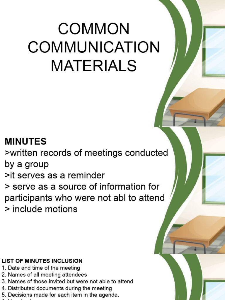 Effective Meeting Minutes and Memos Guide | PDF | Memorandum ...