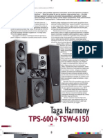 Taga Harmony TPS-600 + TSW-6150