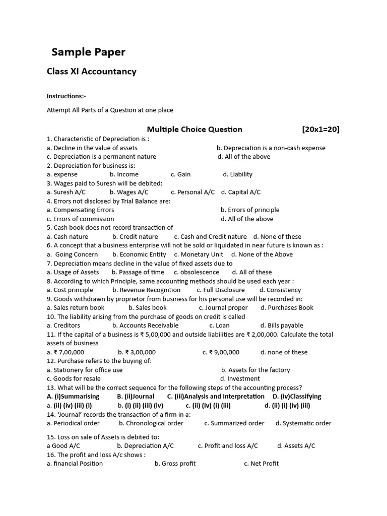 ACCOUNTING 101 EXAM QUESTIONS AND ANSWERS PDF FREE DOWNLOAD 2020 visual data 3