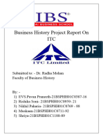 ITC Report Business History 