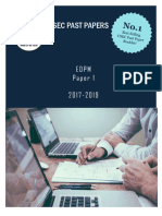 EDPM Paper 1 2017-2019