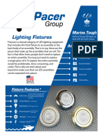 Lighting Fixture Spec Sheet