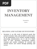 Inventory Management