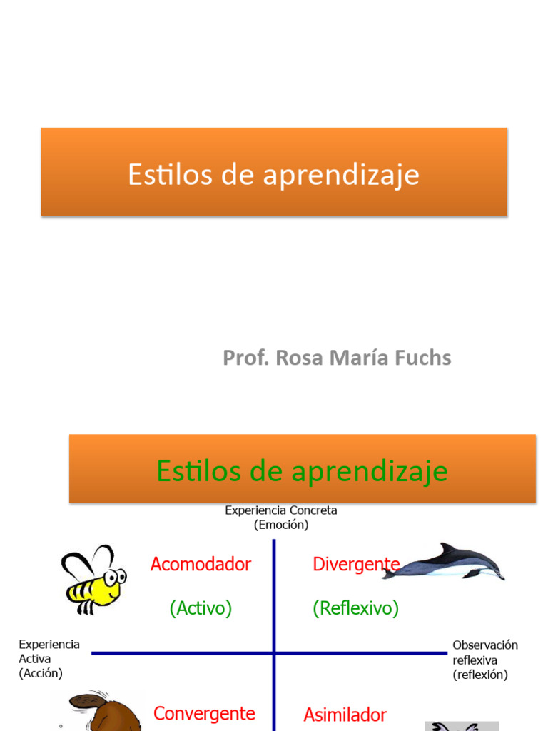 Estilos de Aprendizaje: Guía Práctica | PDF | Pragmatismo | Aprendizaje