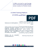 O-JAMS Training Platform