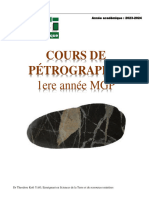 COURS DE PETROGRAPHIE_CSI_2024