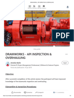 Drawworks - Api Inspection & Overhauling