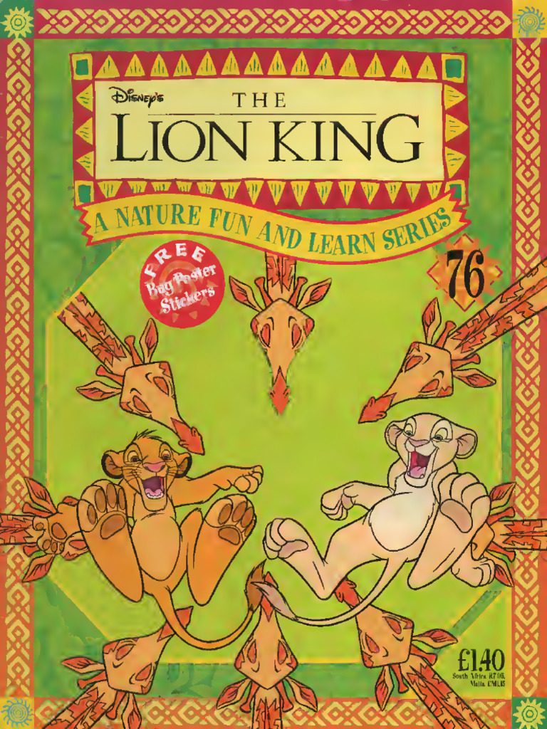 The lion king a nature fun and learn series 76 pdf