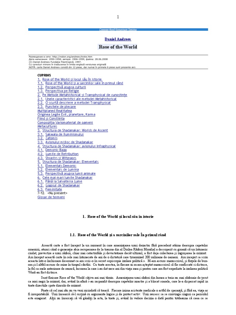 Glavnaya Fond Koncepciya Teksty Rose Of The World