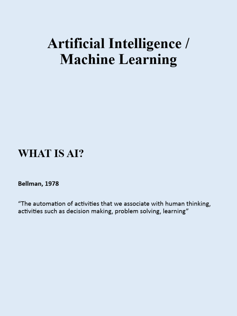 Understanding AI, ML, and Deep Learning | PDF | Machine Learning ...