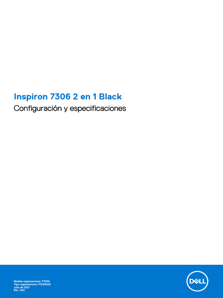 Inspiron 13 7306 2 in 1 laptop users guide es mx pdf ieee 802 