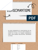 Consonantisme