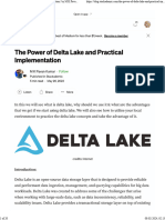 The Power of Delta Lake and Practical Implementation - by M K Pavan Kumar - Stackademic