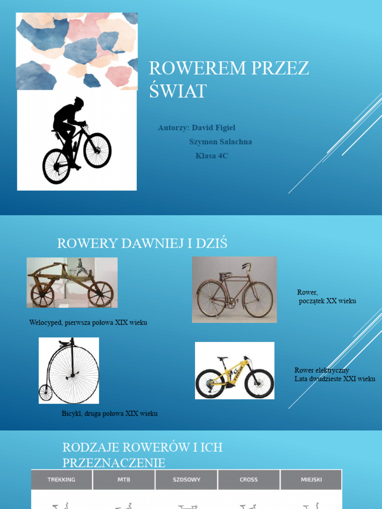 Rowerem W Świat Prezentacja Technika | PDF