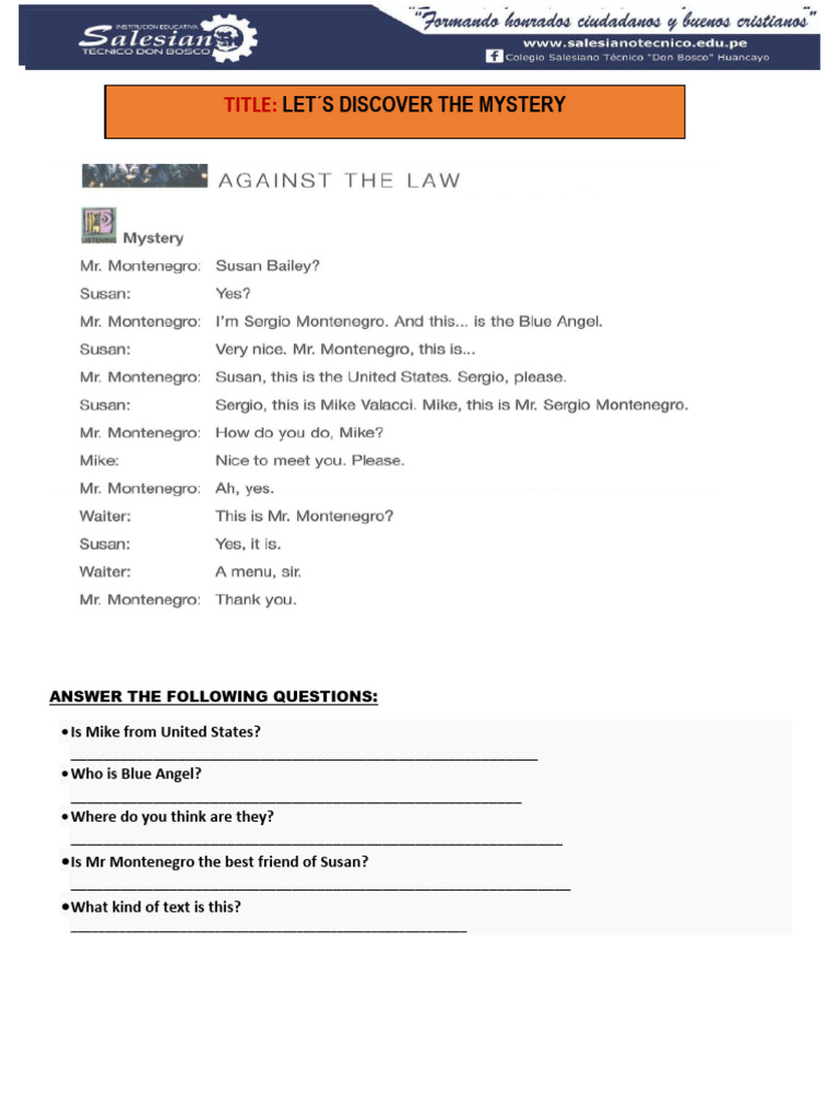 Questions for Story Analysis | PDF | Career & Growth | Social Science