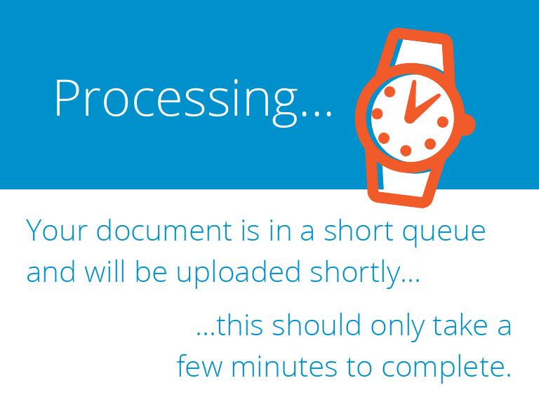 Document Upload Processing Status | PDF