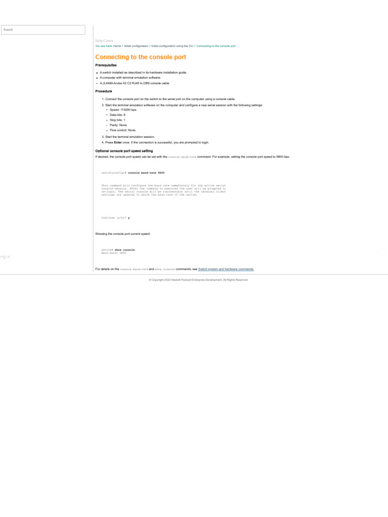 Hoja Técnica - ARUBA 6000 R8N85A | PDF