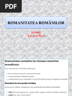 ROMANITATEA ROMÂNILOR CU SURSE