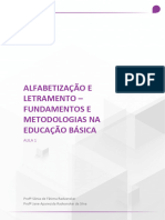 Alfabetização e Letramento - Fundamentos e Metodologias