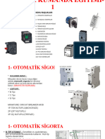 Elektri̇k Kumanda Eği̇ti̇mi̇