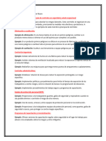 Jerarquía de Controles en Seguridad y Salud Ocupacional Alan Cumbe