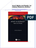 (Download PDF) What Is Science Myths and Reality 1St Edition Jordanka Zlatanova Author Online Ebook All Chapter PDF