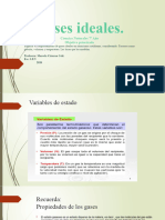 Gases Ideales.: Ciencias Naturales 7º Año Objetivo Priorizado