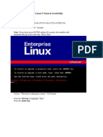 Install Oracle Enterprise Linux 5 General Availability