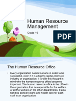 Human Resource ManagementPPP
