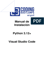 Manual de Instalación - Python & Visual Studio Code