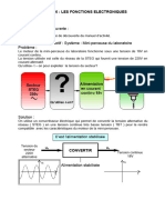 Fonction Électronique Cours