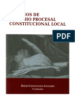 Estudios de Derecho Procesal Constitucional Local - David Cienfuegos Salgado