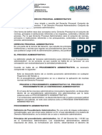 Derecho Procesal Administrativo-2023