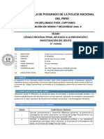 5.sillabo Codigo Procesal Penal Aplicado A La Prevencion e Investigacion Del Del Delito - 2024-I
