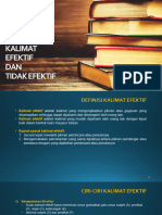 Pertemuan 5 Kalimat Efektif