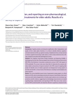 2020 The Design, Evaluation, and Reporting On Non-Pharmacological