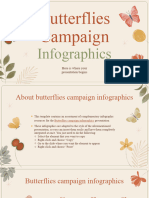 Butterflies Campaign Infographics by Slidesgo