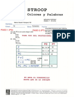 stroop - ejemplo de clase